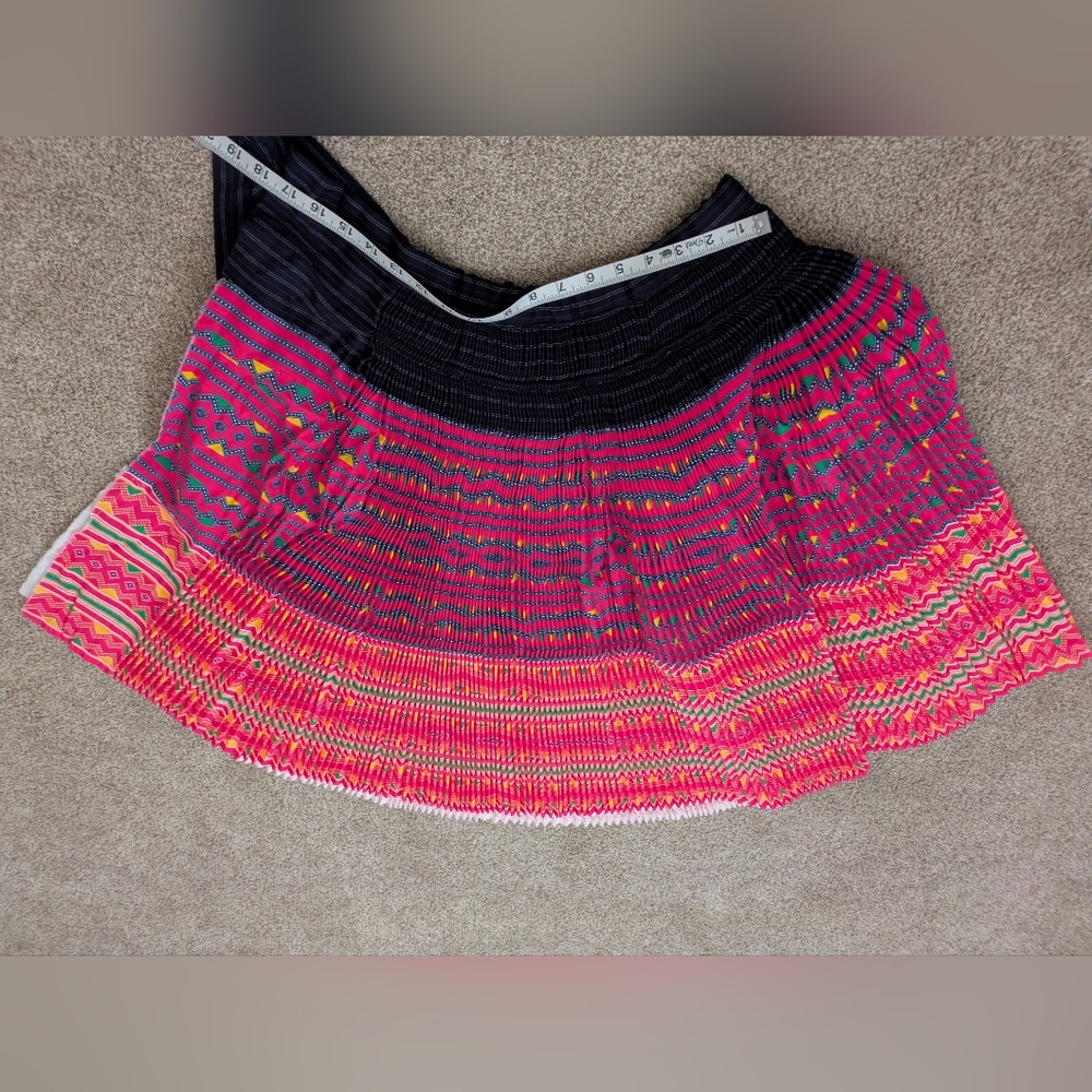 Hmong Vibrant Multicolor Women's Skirt